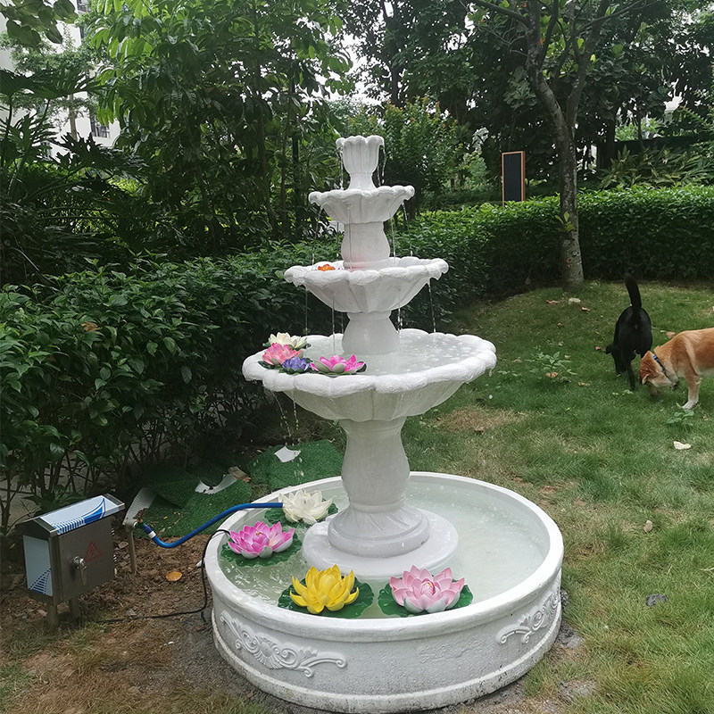 Wedding Fountain - Европейский стильный трехъярусный свадебный фонтан для