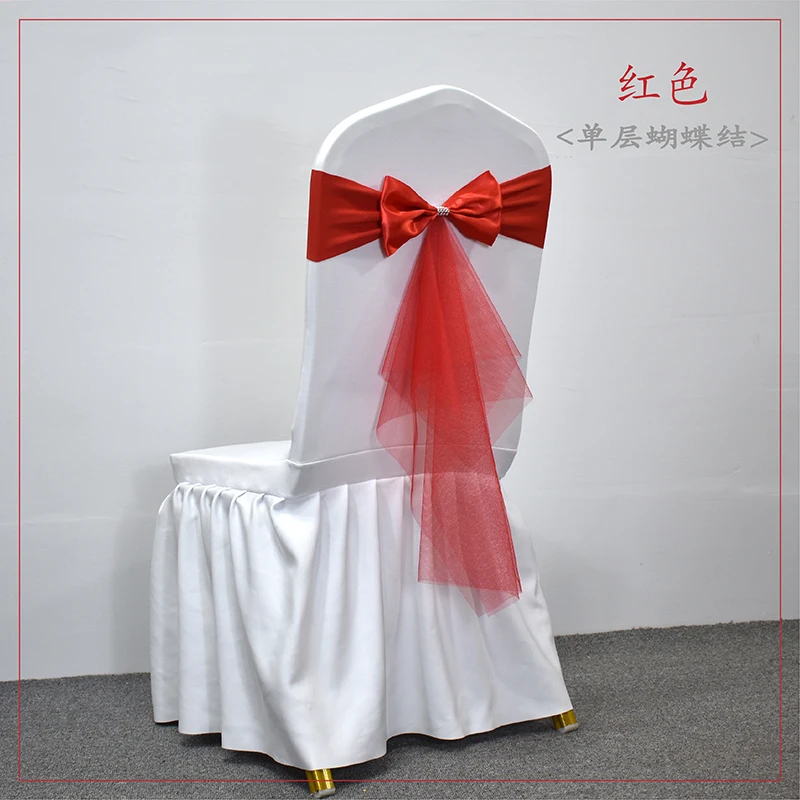 Chair Sash Organza - 10 50 шт. пояса для стула