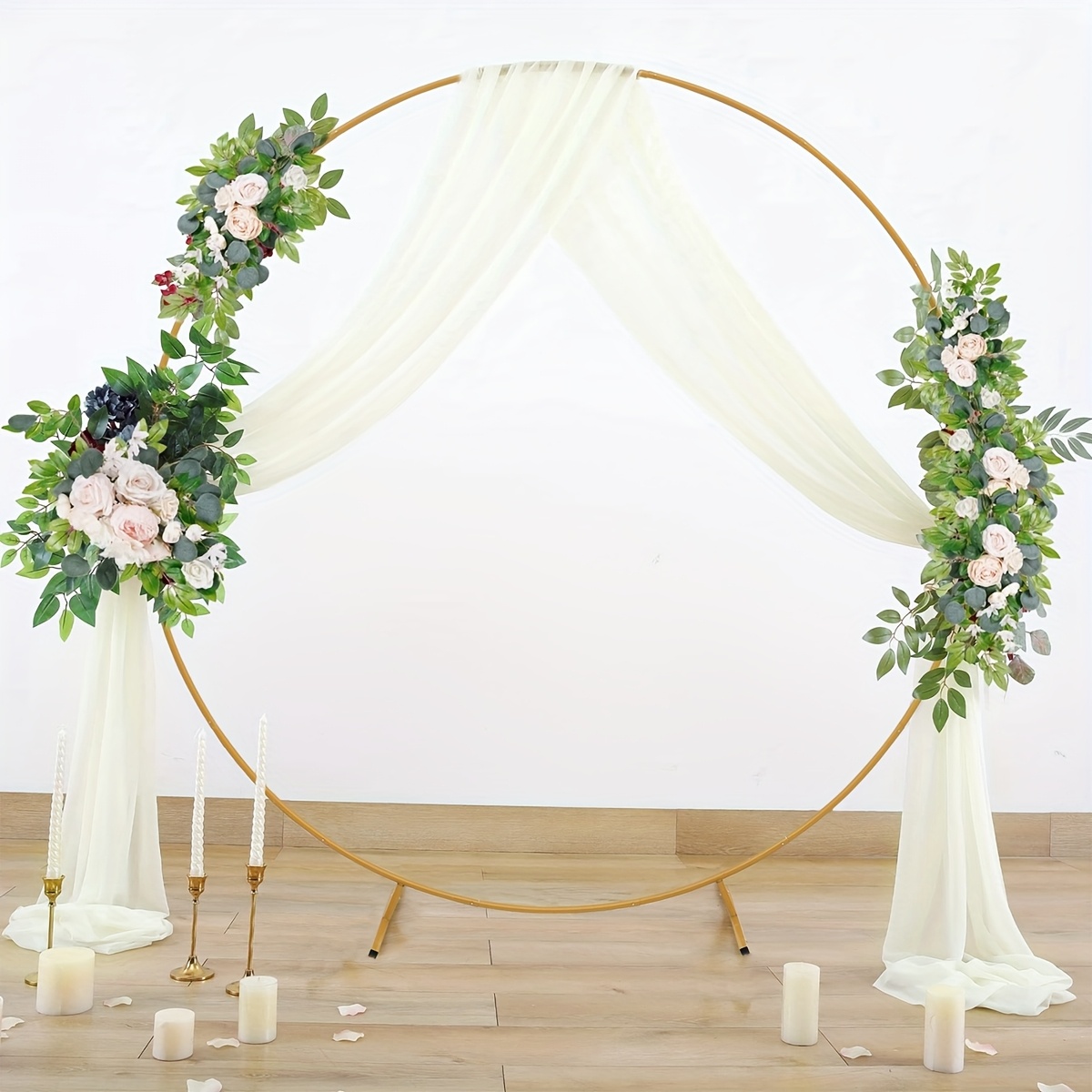 Wedding Balloon Arch - 5,9-6,6-7FT металлическая круглая арка для воздушных