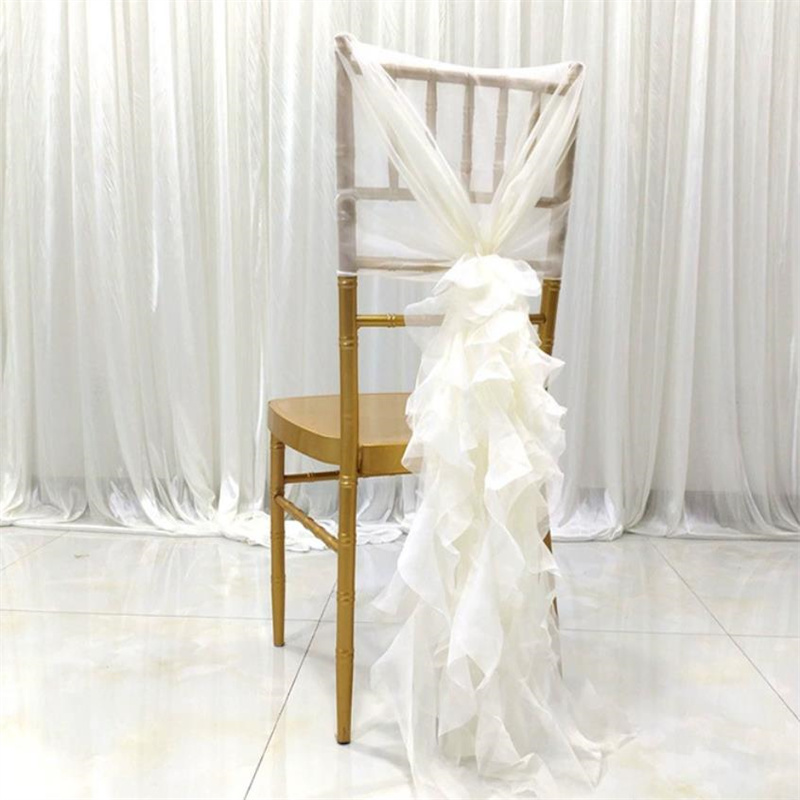 Chair Sash Organza - Декоративные элементы для бамбуковых стульев, ленты