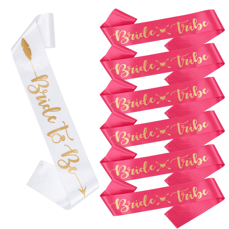 Bride Tribe Sash - Набор поясов для подружек невесты племени