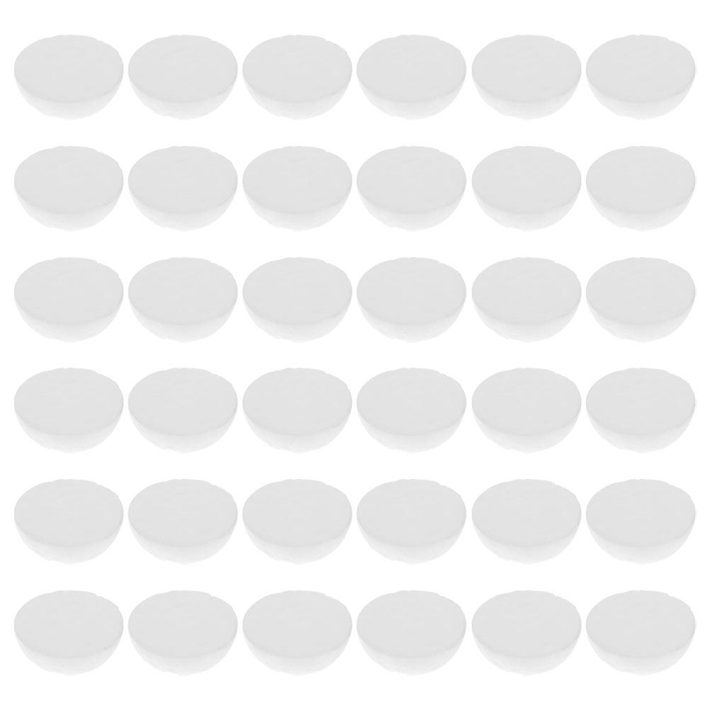 Wedding Decoration Supply - 100 шт. белых пенопластовых полусфер из