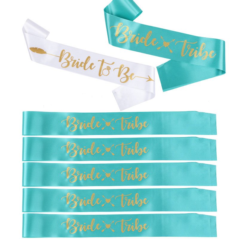Bride Tribe Sash - 1 комплект, пояс для племени невесты