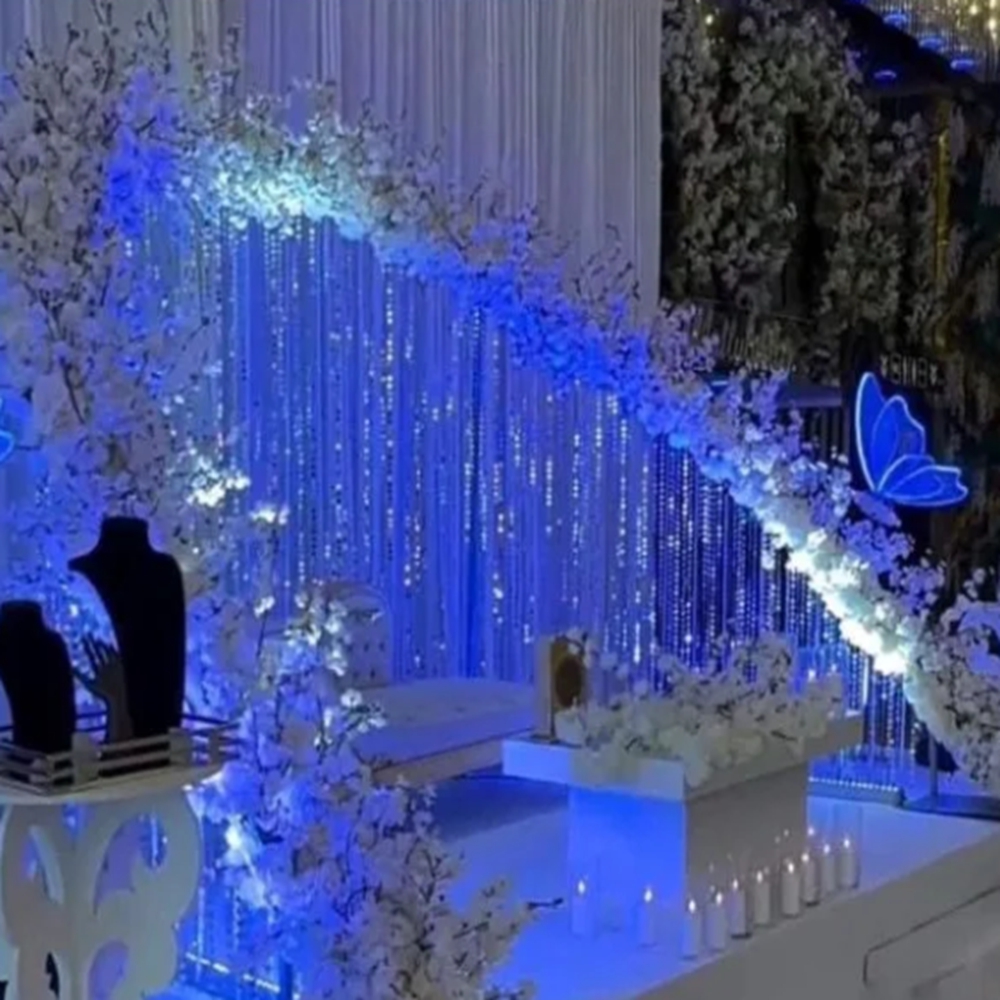 Wedding Balloon Arch - Акриловая арка из бусин, подставка для