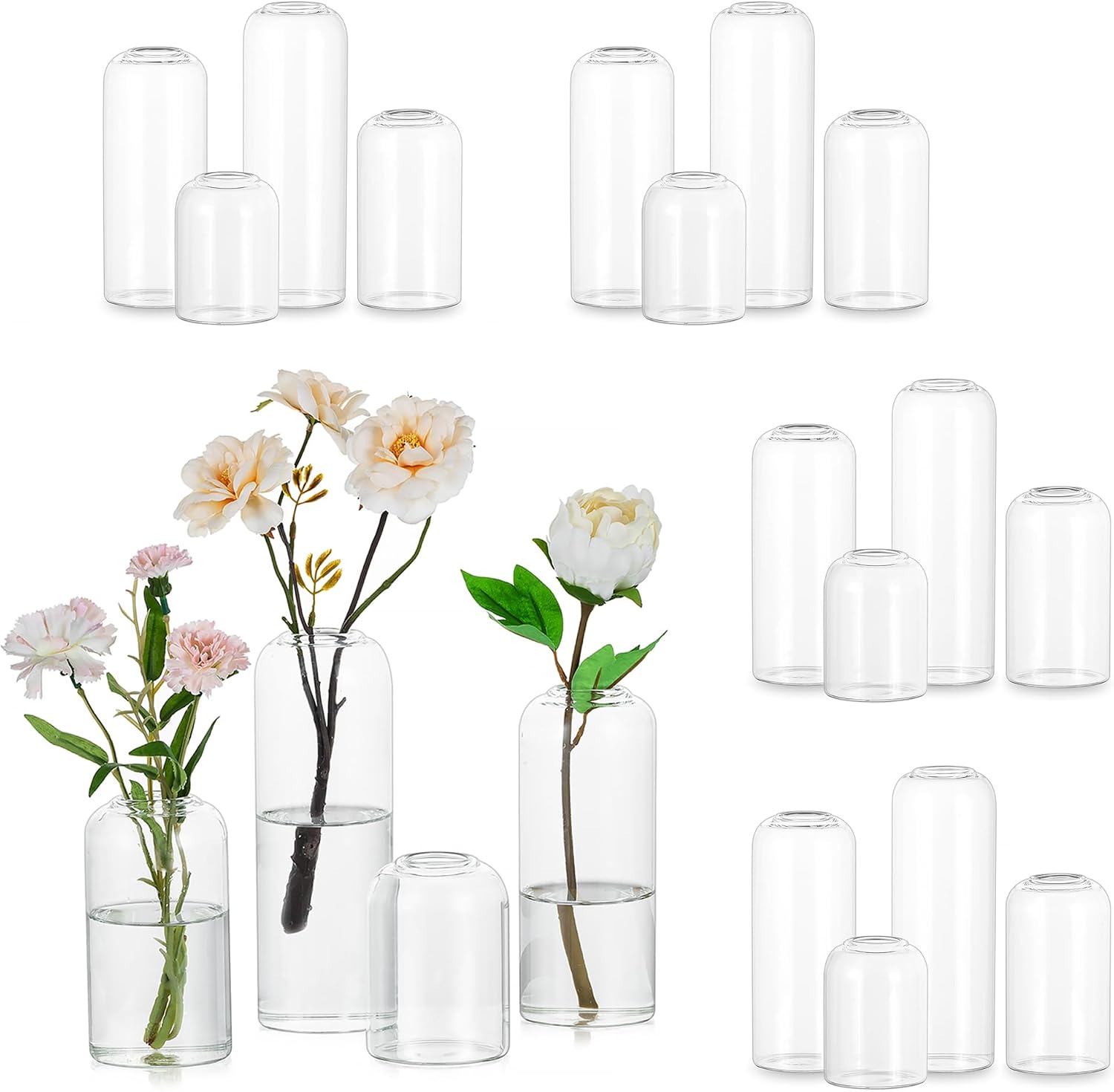 Centerpiece Vase Tall - Стеклянные вазы для цветов Hewory: 20
