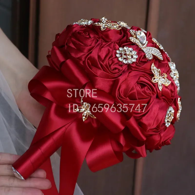 Золотой букет из красных роз с – обзор и цена Wedding Supply Wholesale