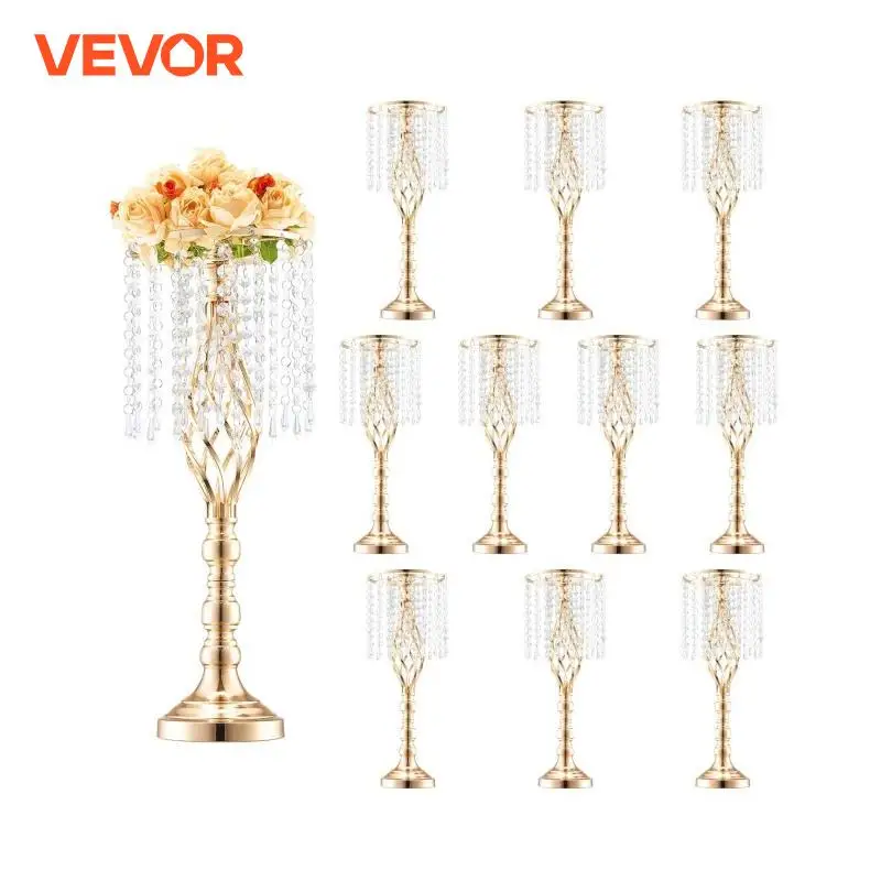 VEVOR высокая хрустальная свад – обзор и цена Centerpiece Vase Tall