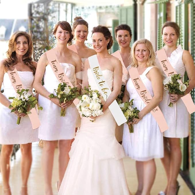 Набор из 25 штук: 1 белая атла – обзор и цена Bride Tribe Sash