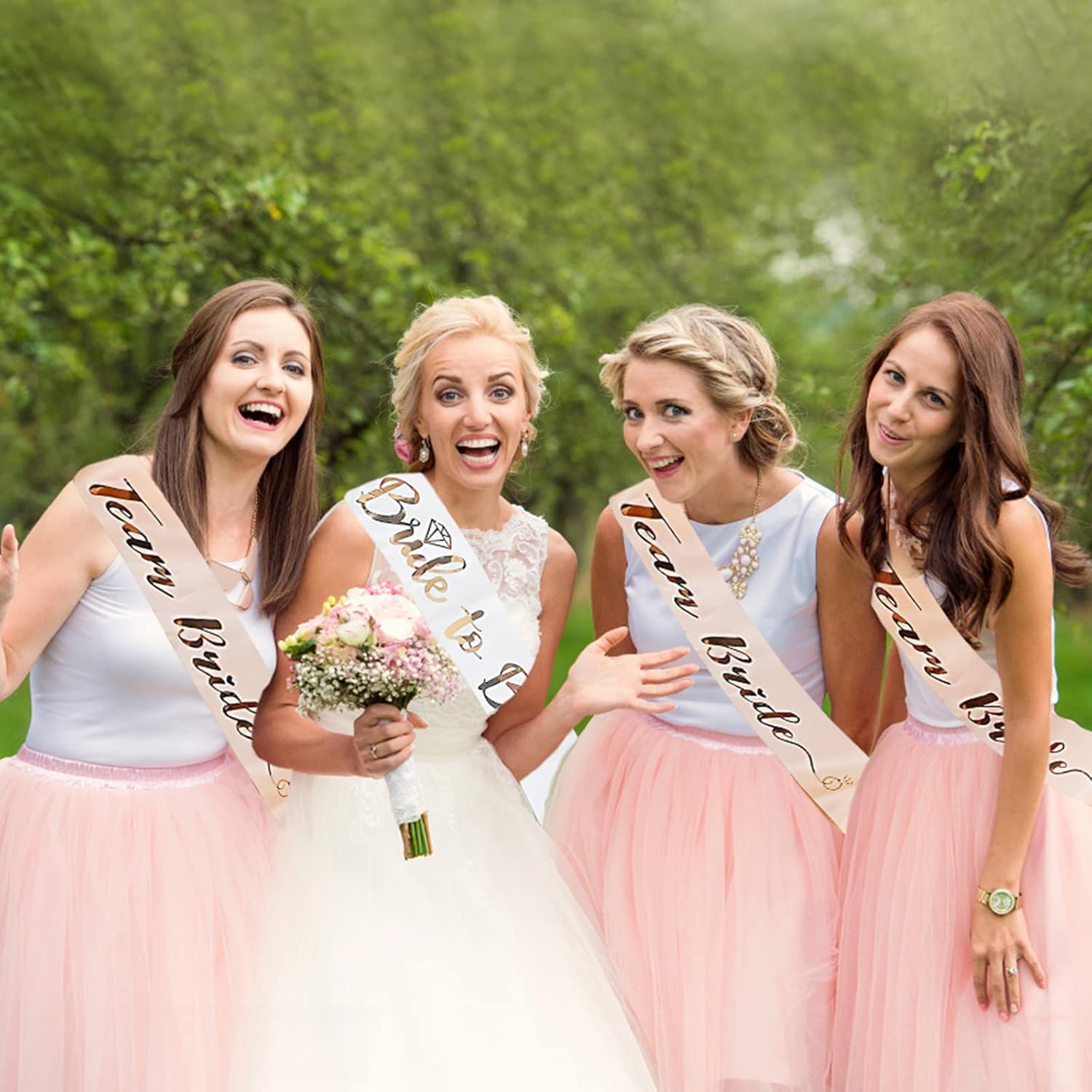 Набор из 25 штук: 1 белая атла – обзор и цена Bride Tribe Sash