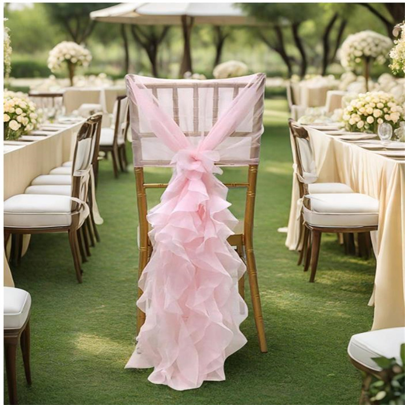 Декоративные элементы для бамб – обзор и цена Chair Sash Organza