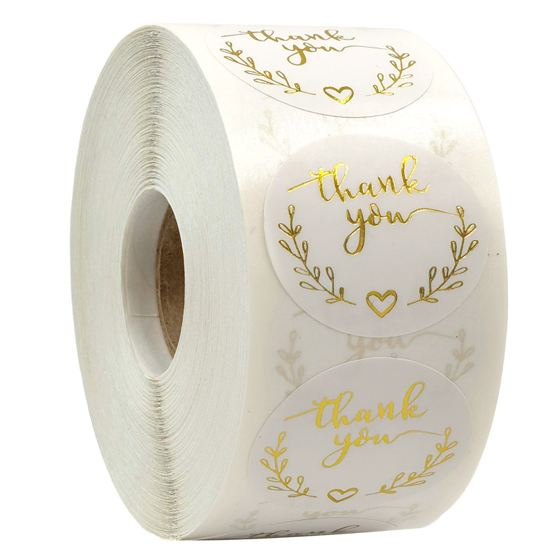 100-500 шт. золотые наклейки « – обзор и цена Wedding Supply Business