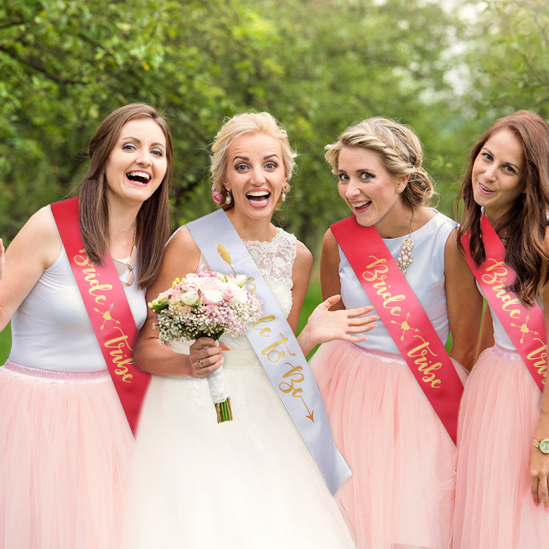 Набор поясов для подружек неве – обзор и цена Bride Tribe Sash