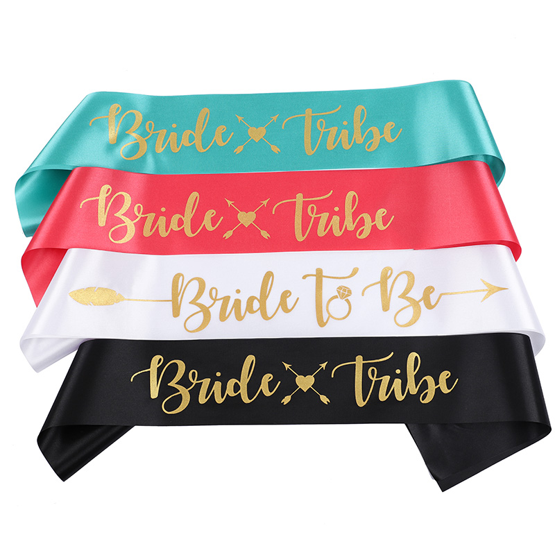 Набор поясов для подружек неве – обзор и цена Bride Tribe Sash