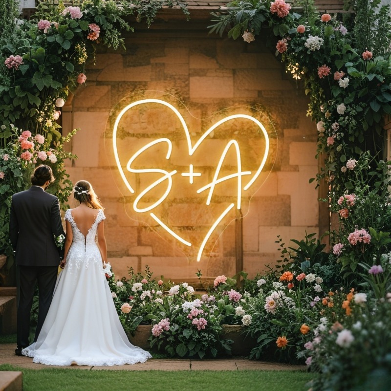 Светодиодная неоновая вывеска  – обзор и цена Wedding Party Supply