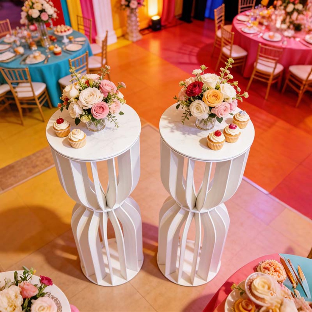 Подставка для цветов из ПВХ в  – обзор и цена Wedding Supply Rentals