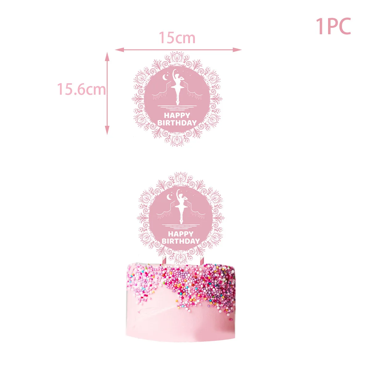 Розовая балерина, балерина, фо – обзор и цена Confetti Balloon Set