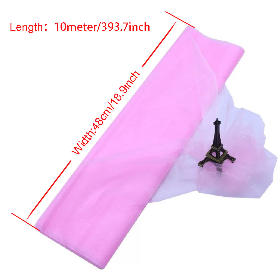 10 м свадебное украшение тюль  – обзор и цена Chair Sash Organza