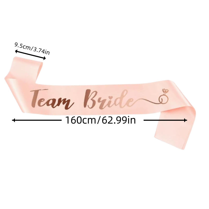 Повязки для команды невесты, 6 – обзор и цена Bride Tribe Sash