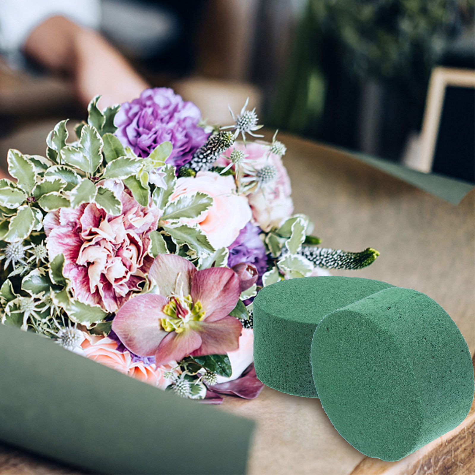 8 шт. круглых цветочных блоков – обзор и цена Wedding Floral Supply