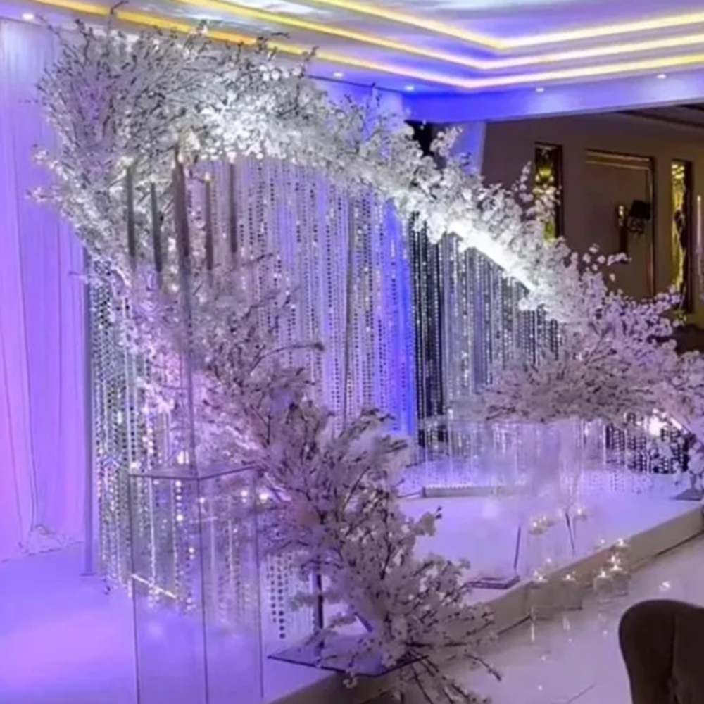 Акриловая арка из бусин, подст – обзор и цена Wedding Balloon Arch