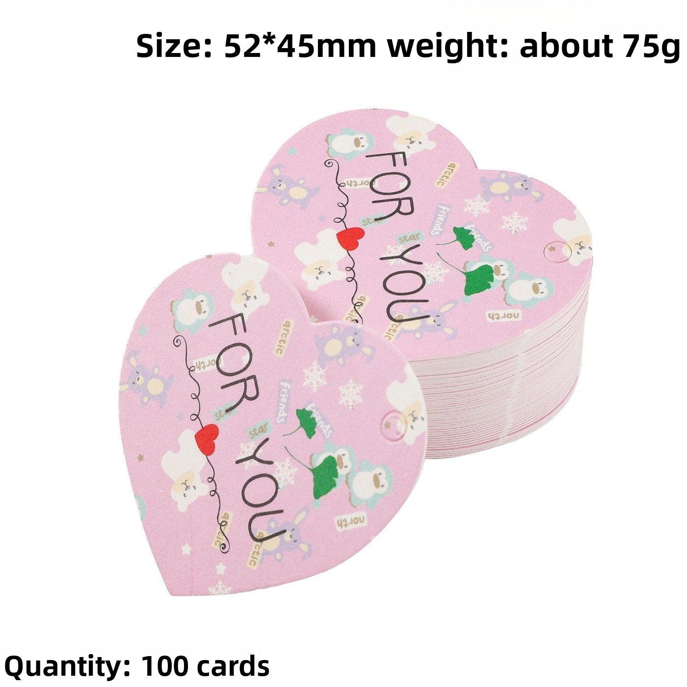 100 шт. подарочных бирок-серде – обзор и цена Wedding Decoration Supply