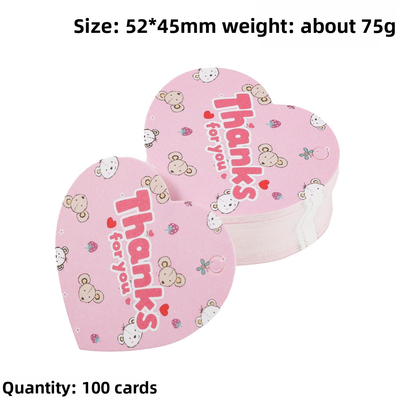 100 шт. подарочных бирок-серде – обзор и цена Wedding Decoration Supply
