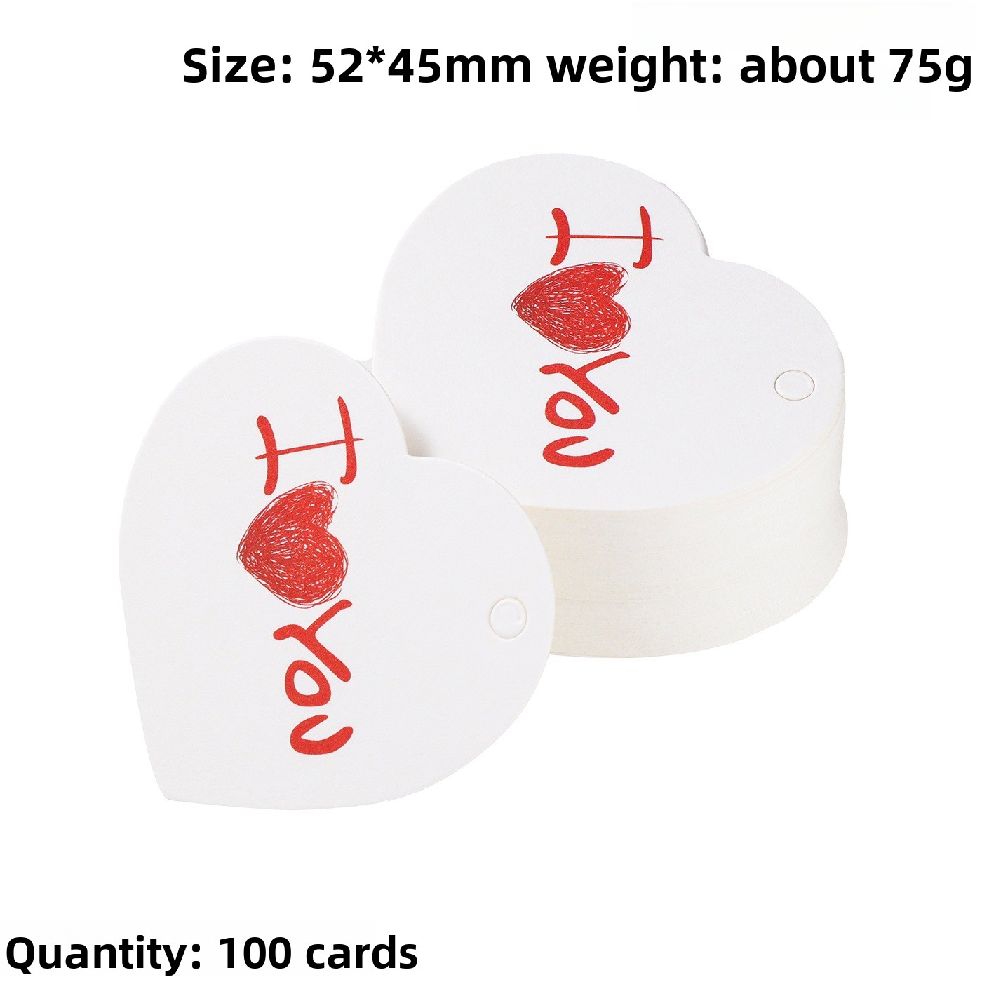 100 шт. подарочных бирок-серде – обзор и цена Wedding Decoration Supply