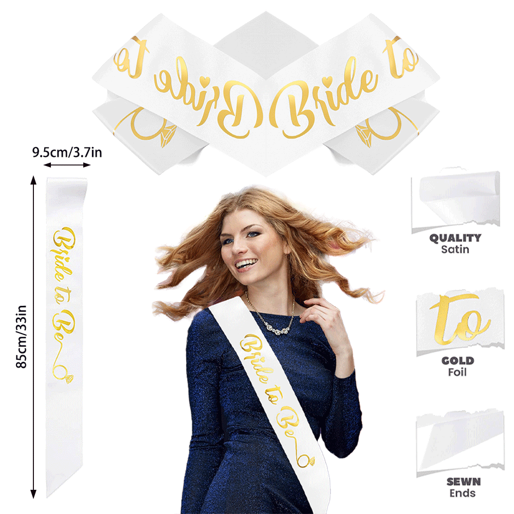 Девичник невесты, розетка с зо – обзор и цена Bride Tribe Sash