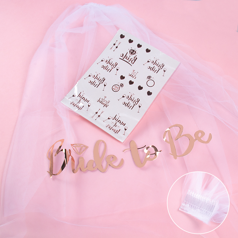 Девичник невесты, вуаль с пояс – обзор и цена Bride Tribe Sash