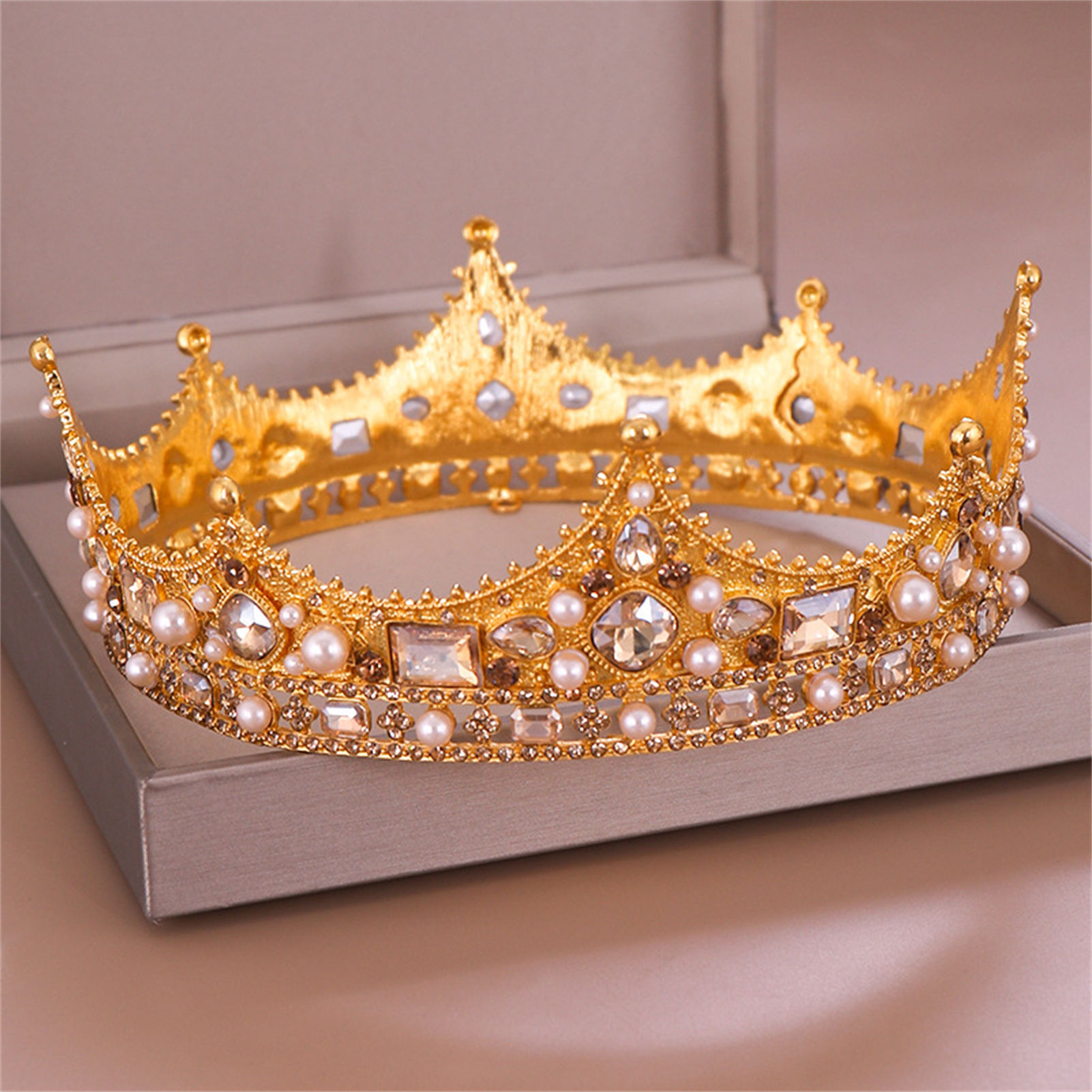 Свадебная корона-тиара со стра – обзор и цена Wedding Party Supply