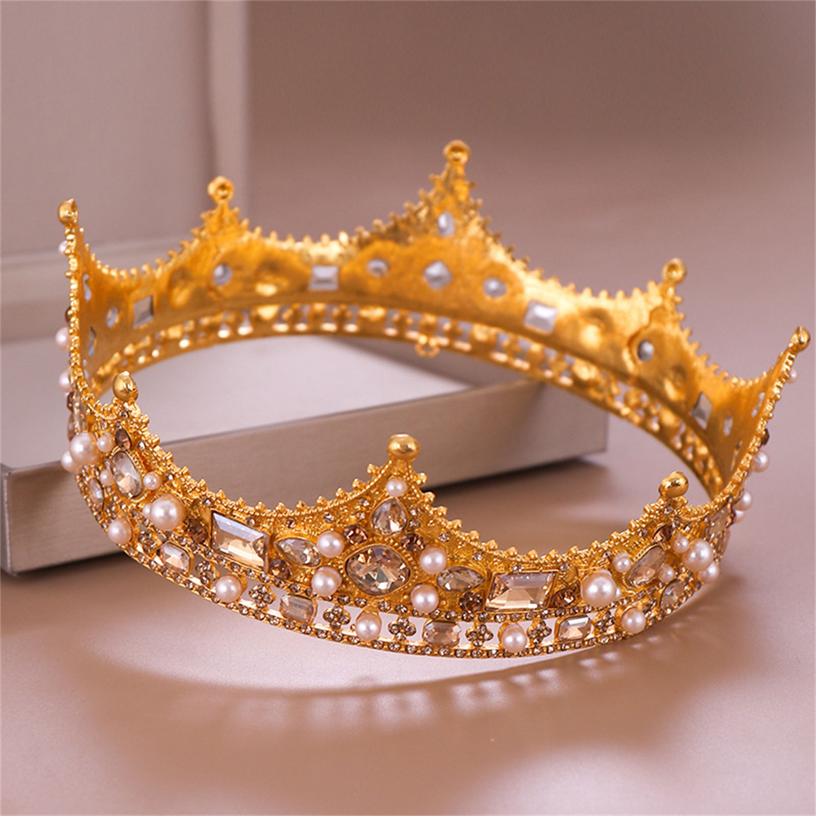 Свадебная корона-тиара со стра – обзор и цена Wedding Party Supply