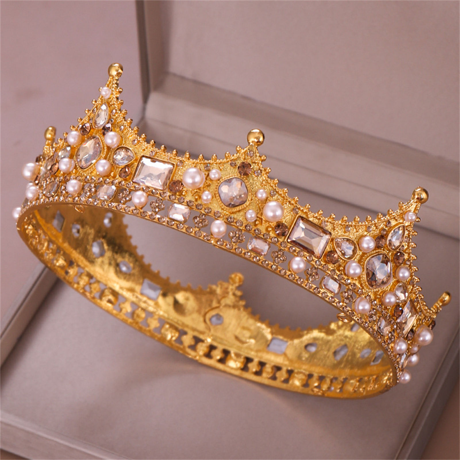 Свадебная корона-тиара со стра – обзор и цена Wedding Party Supply
