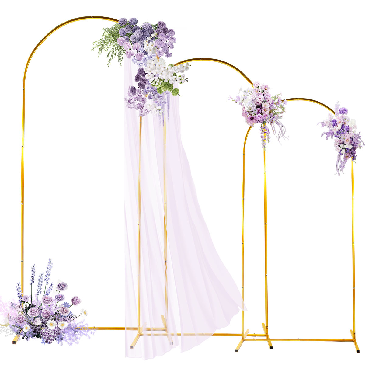 3 упаковки золотых металлическ – обзор и цена Wedding Balloon Arch