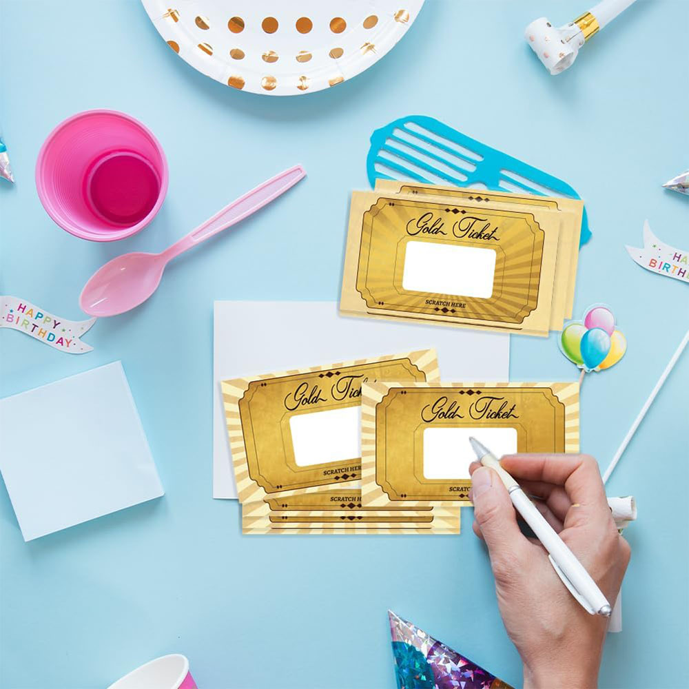 20 шт. золотых стираемых накле – обзор и цена Wedding Supply Business