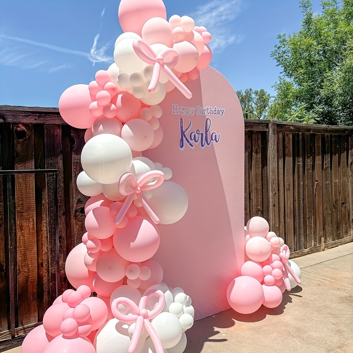 Набор из 141 розового воздушны – обзор и цена Wedding Balloon Arch