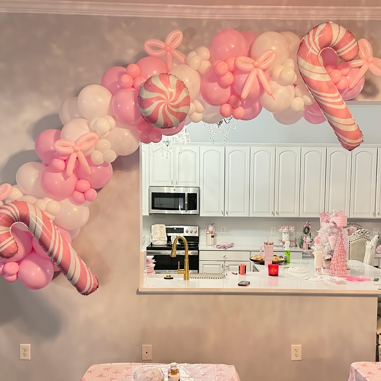 Набор из 141 розового воздушны – обзор и цена Wedding Balloon Arch
